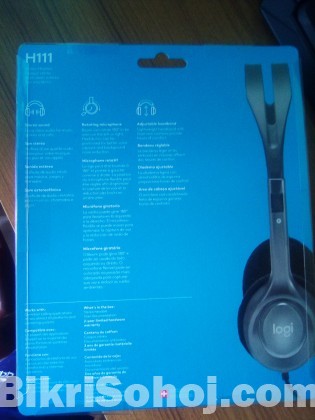 Logitech H111 STEREO Headset (One port)